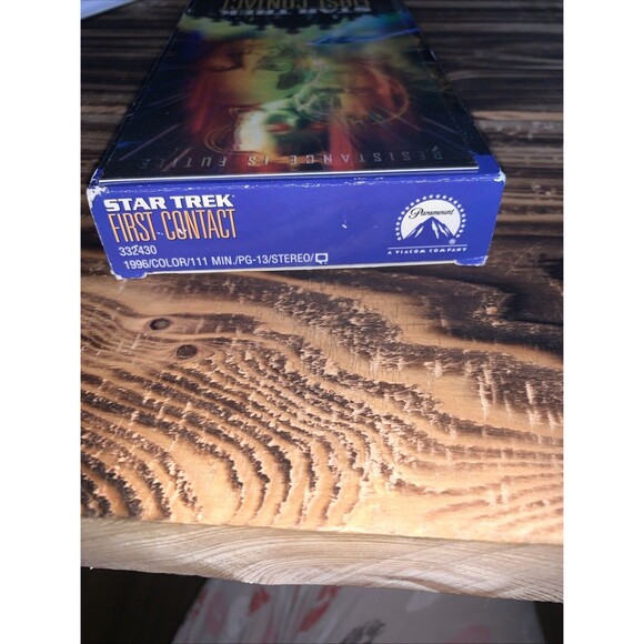 Star Trek: First Contact (VHS) Not Tested ! - Picture 3 of 9